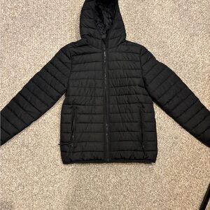 Aeropostale Women's Black Puffer Jacket